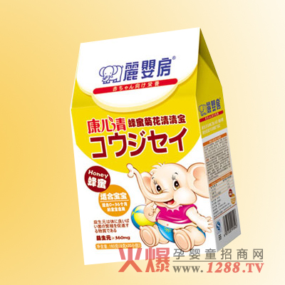 麗嬰房蜂蜜菊花清清寶