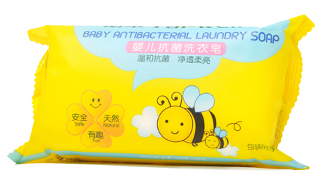 朋禾天然茶樹精華嬰兒抗菌洗衣皂