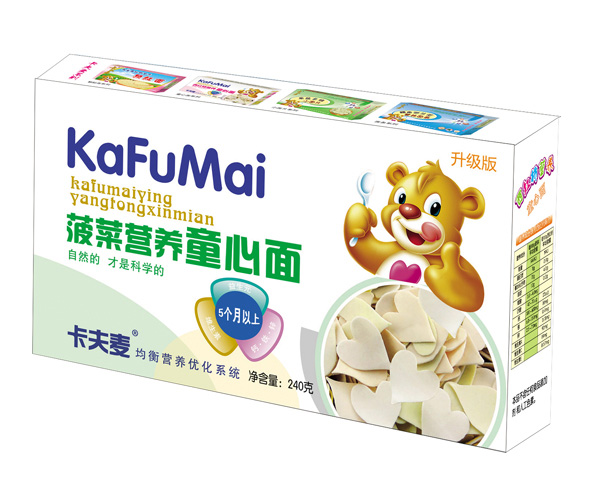 卡夫麥菠菜營養(yǎng)童心面