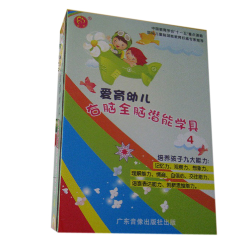 愛(ài)育幼童右腦特色班課程幼兒園中班下學(xué)期右腦全腦開(kāi)發(fā)教學(xué)具
