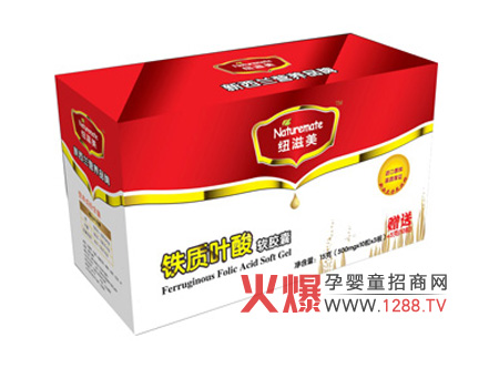 紐滋美鐵質(zhì)葉酸軟膠囊