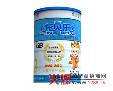 龍貝樂(lè)普裝幼兒配方奶粉