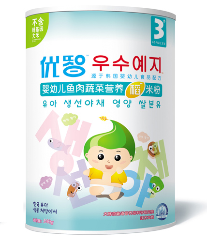 優(yōu)智嬰幼兒魚肉蔬菜營養(yǎng)稻米粉