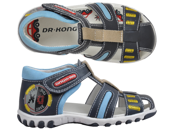 江博士護(hù)踭涼鞋黑色小汽車