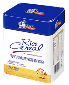 貝希有機淮山薏米營養(yǎng)米粉聽裝