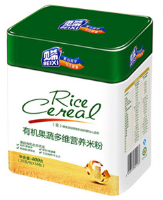 貝希有機果蔬多維營養(yǎng)米粉聽裝