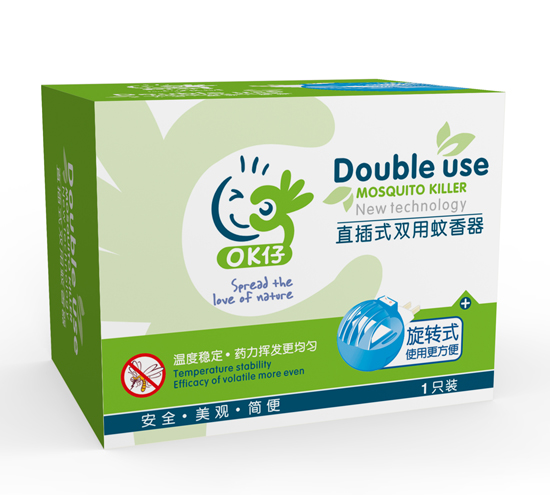 OK仔直插式雙用蚊香器