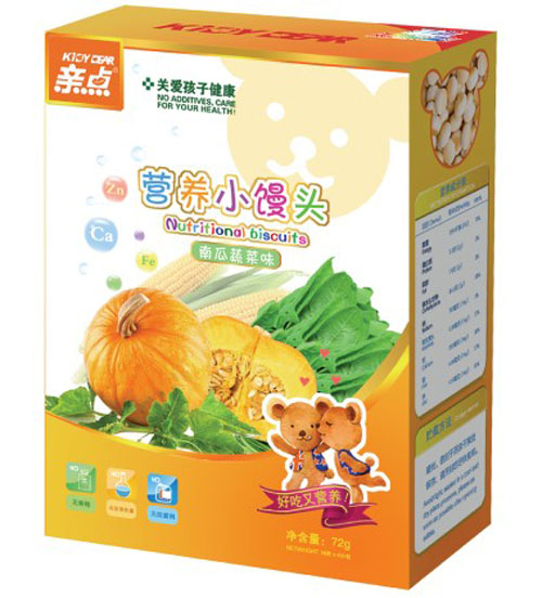 親點(diǎn)營(yíng)養(yǎng)小饅頭(南瓜蔬菜味)