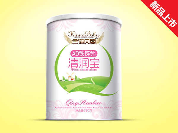 金諾貝嬰AD鐵鋅鈣清潤寶紙聽