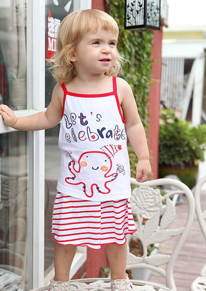 摩可拿2013新款女童套裝