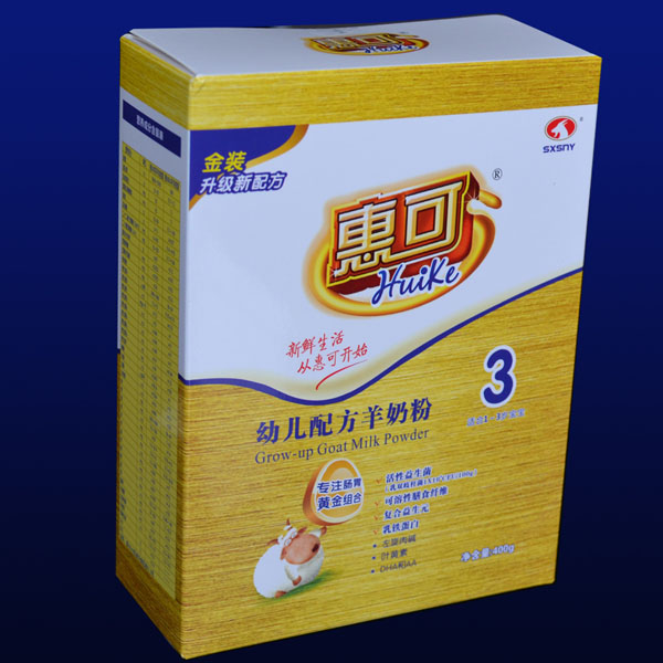 惠可金裝系列youe配方羊奶粉400克3段