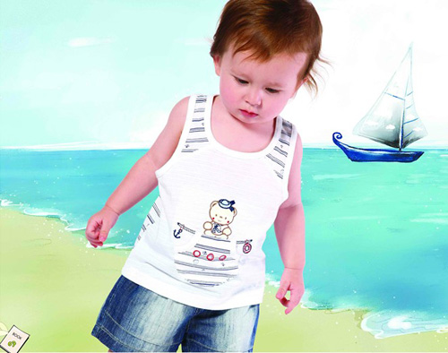 心適BB帥氣嬰兒背心