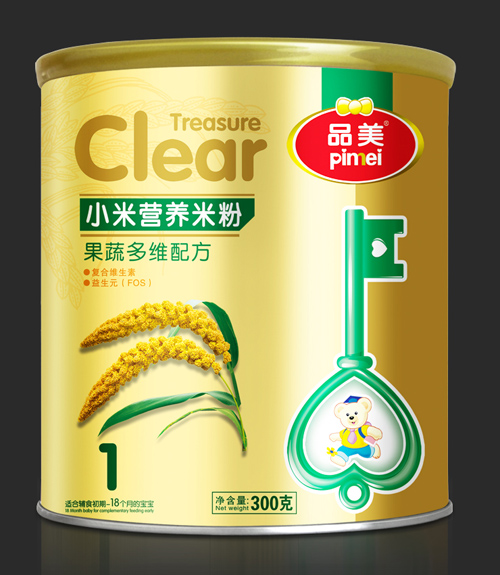 品美小米系列果蔬多維配方米粉1段