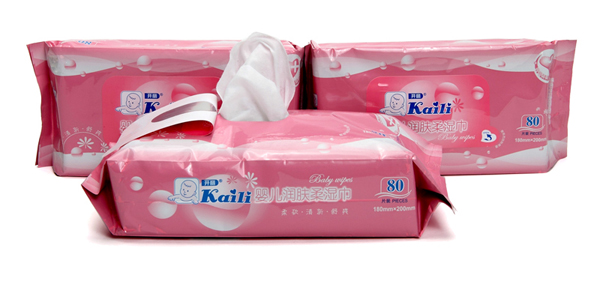 開(kāi)麗嬰兒潤(rùn)膚柔濕巾80片