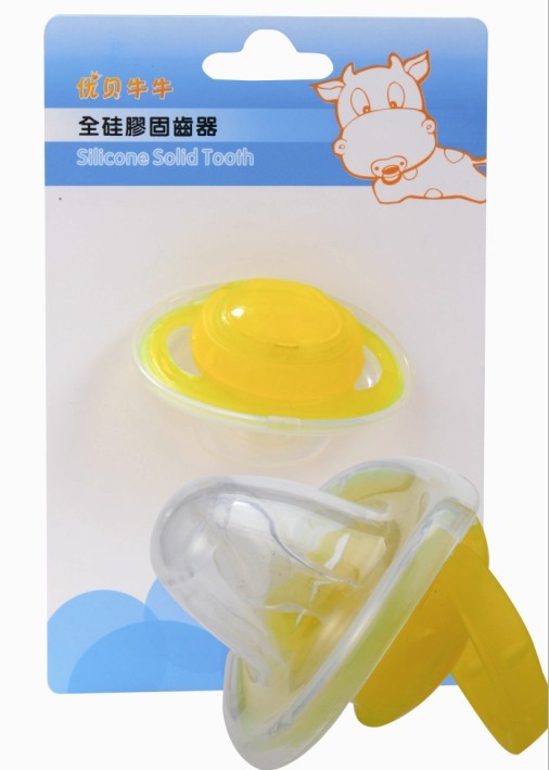 優(yōu)貝牛牛全硅膠固齒器