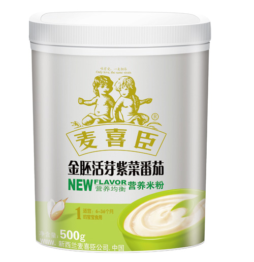 麥喜臣金胚活芽紫菜番茄米粉