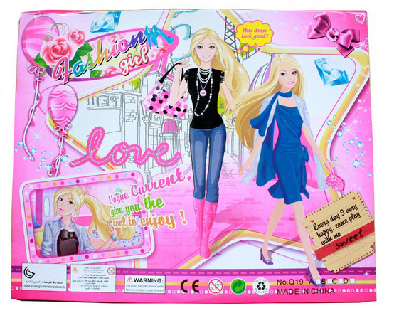 圭皎芭比娃娃套盒