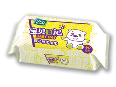 康夷寶40片嬰兒倍柔濕巾(新)啟封裝