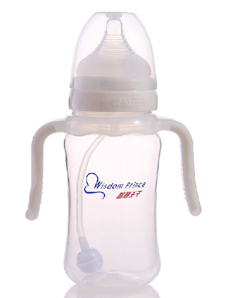 智慧王子PP寬口徑奶瓶300ML