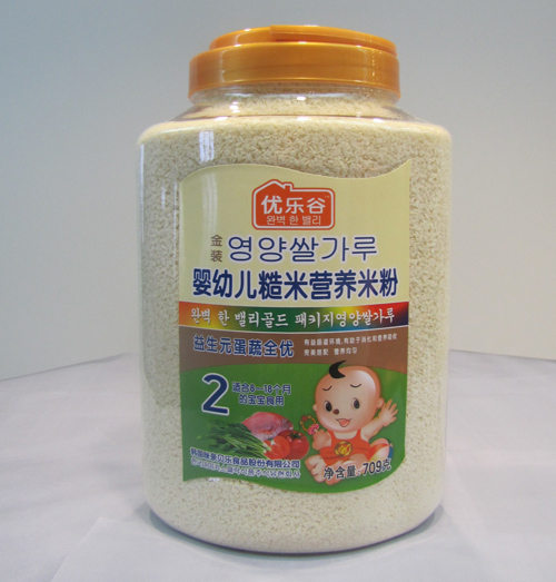 優(yōu)樂谷嬰兒營(yíng)養(yǎng)米粉2段
