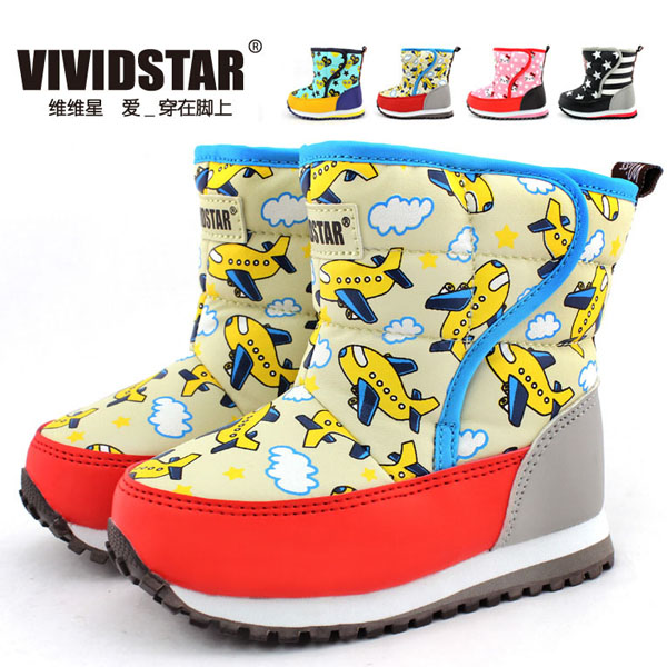 維維星紅色雪地靴