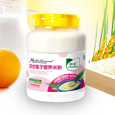 初朵百合蓮子營(yíng)養(yǎng)米粉