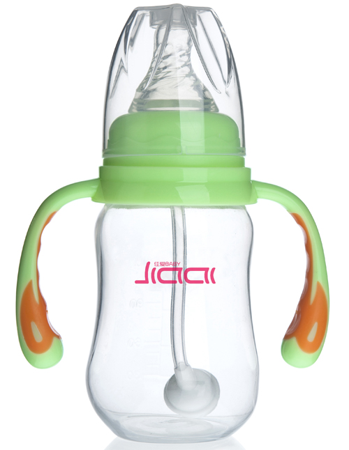 佳愛易握弧身PP奶瓶(標(biāo)準(zhǔn)口徑)125ml