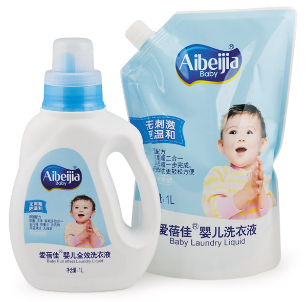 1愛蓓佳嬰兒全效洗衣液