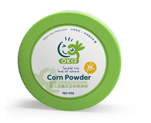 OK仔嬰兒金盞花玉米爽身粉