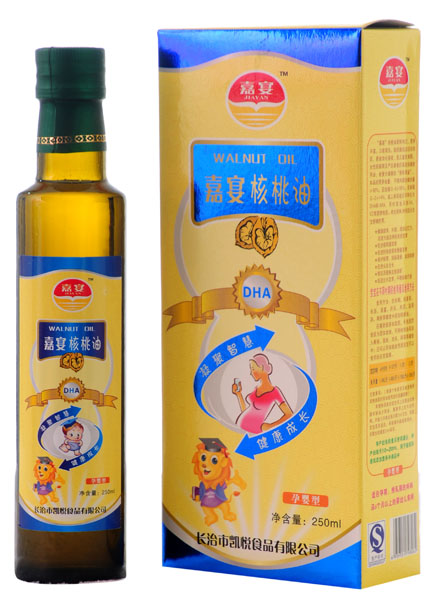 嘉宴孕嬰型核桃油250ml