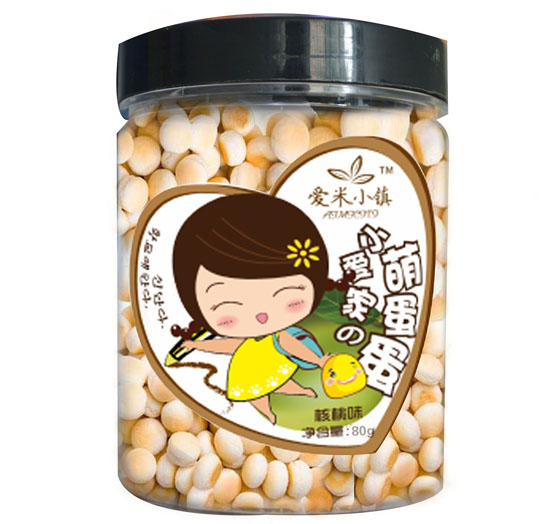 愛米小鎮(zhèn)嬰兒萌蛋蛋核桃味