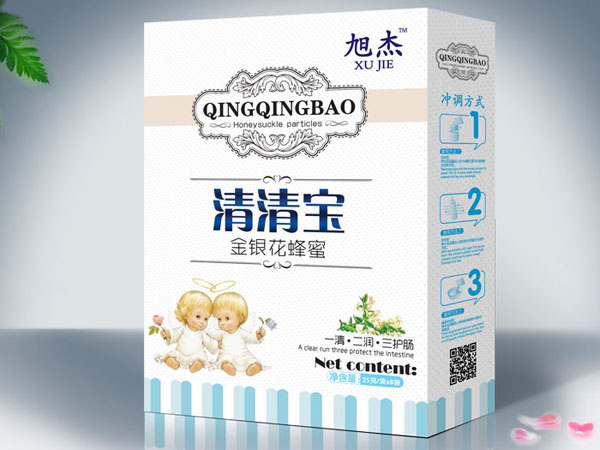 旭杰金銀花蜂蜜清清寶盒裝