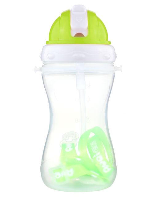 噯唯迷你吸管水壺(360ml)綠色