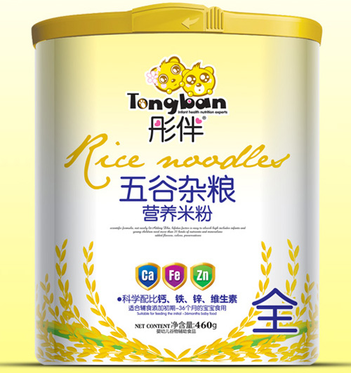 彤伴五谷雜糧營養(yǎng)米粉桶裝全段