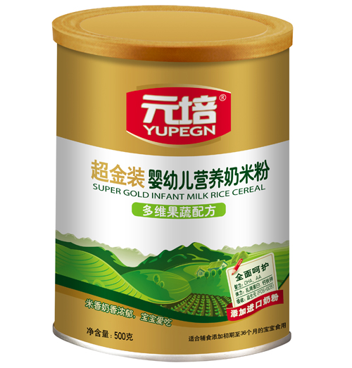 元培果蔬多維超金裝奶米粉