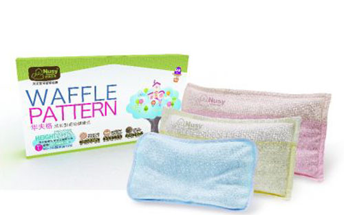 諾親小屋華夫格成長型嬰幼健康枕S碼