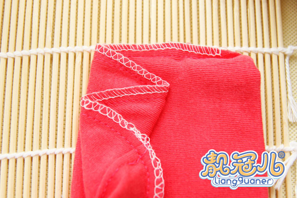 靚冠兒嬰幼兒單層小熊帽子面料