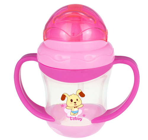 樂蓓嬰幼兒學飲杯6929粉紅色