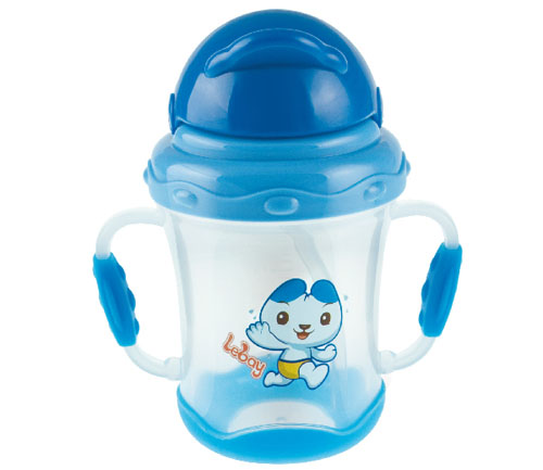 樂蓓防滑吸管杯6922藍(lán)色