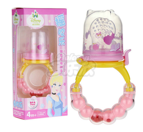 迪士尼寶寶響鈴硅膠搖咬樂(lè)