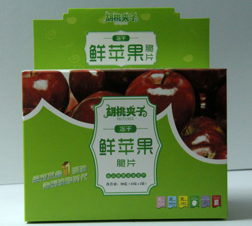 胡桃?jiàn)A子凍干蘋(píng)果脆片