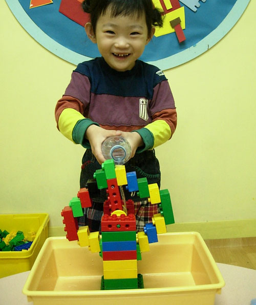 樂高水車積木玩具