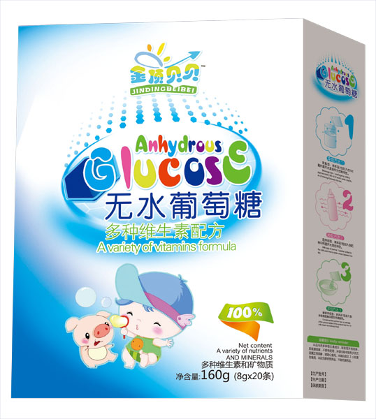 金頂貝貝多種維生素配方無水葡萄糖盒裝