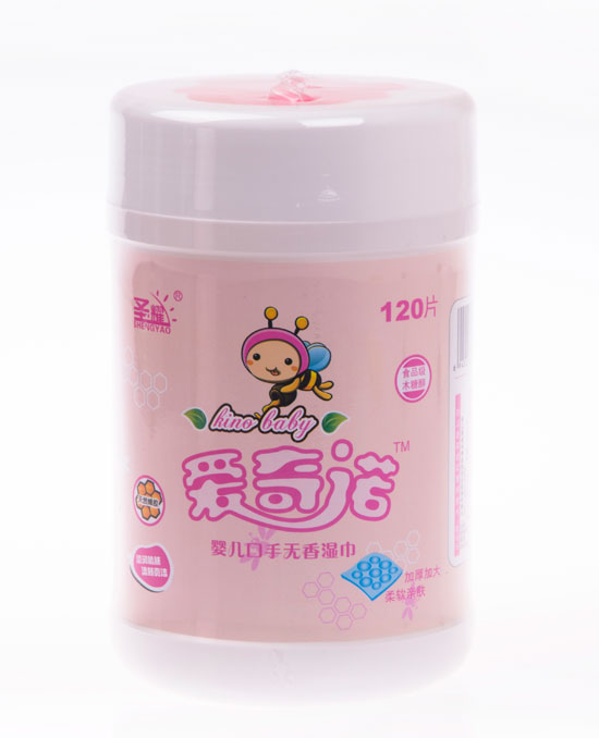 愛奇諾天然蜂膠嬰兒口手無(wú)香120片桶1
