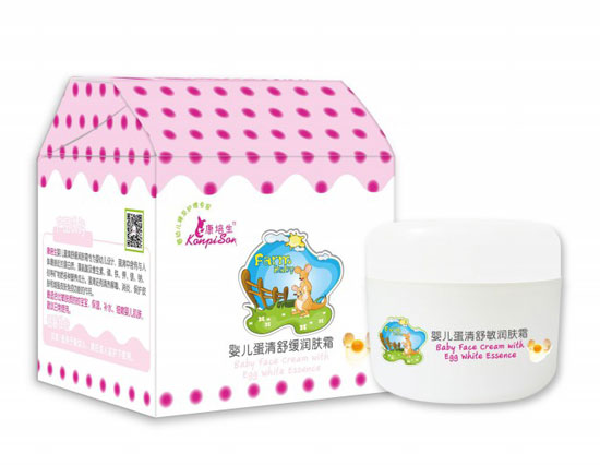 康培生嬰兒蛋清舒敏潤膚霜
