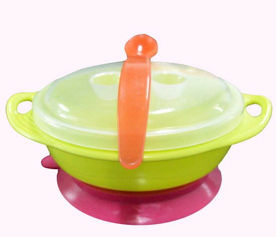 晶瑩兒童訓(xùn)練碗吸盤碗