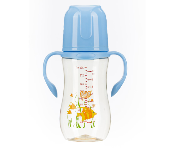 貝嬰奇300ML寬口自動(dòng)PPSU奶瓶藍(lán)