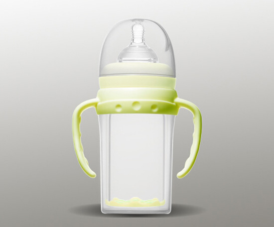 愛(ài)弗圖西180MLPP寬口直身奶瓶(蘋(píng)果綠)