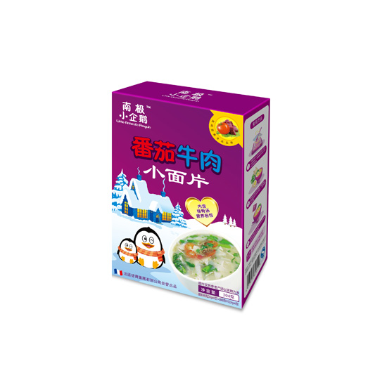 南極小企鵝番茄牛肉小面片
