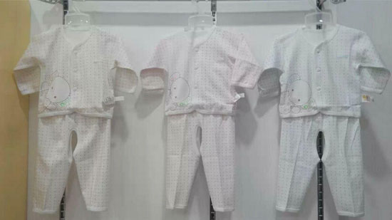 圣嬰島兒童點點內衣套裝